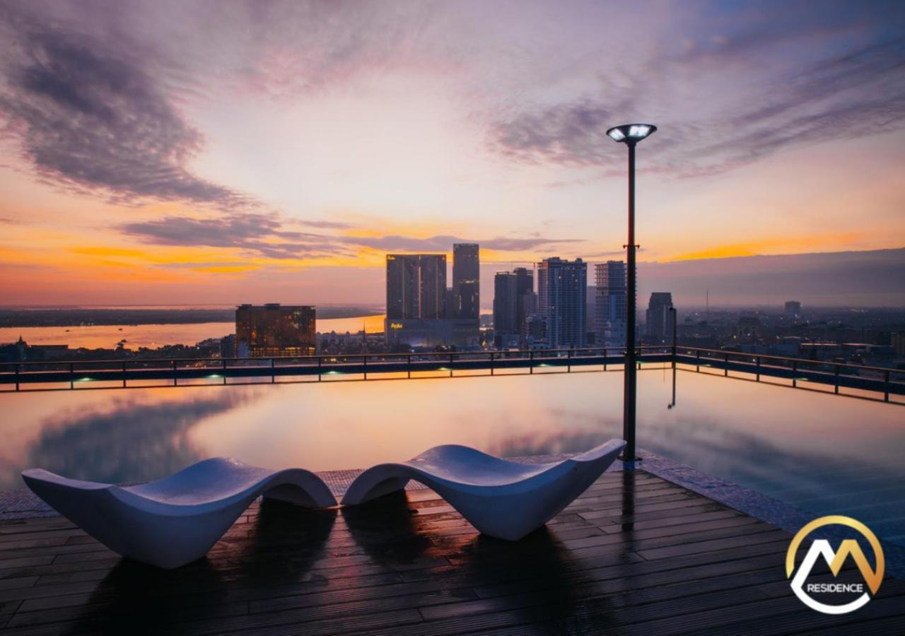 Hotel Serviced Apartments Top One Infinity Pool With View Of 360 Degree Пномпень Экстерьер фото